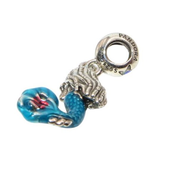 Pandora Disney Little Mermaid Ariel Enamel & SS .925 Charm 792695C01 - Picture 2 of 6